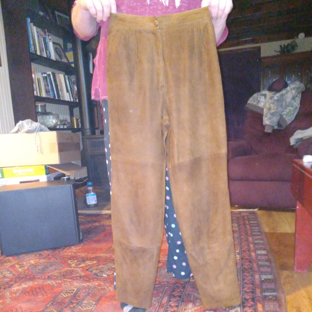 Leather pants